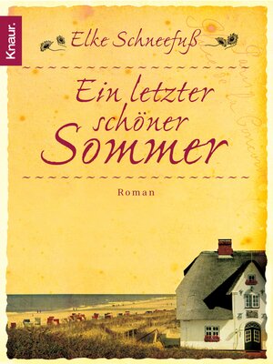 cover image of Ein letzter schöner Sommer